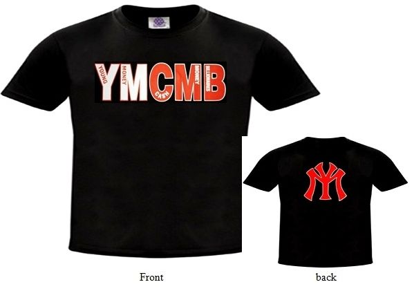 CAMISETA YMCMB BLACK TAMANHO M