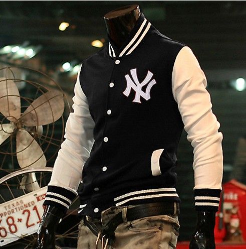 JAQUETA VARSITY NY BLACK TAMANHO G