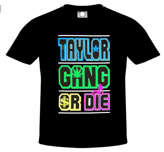 CAMISETA TAYLOR GANG COLORFUL TAMANHO P